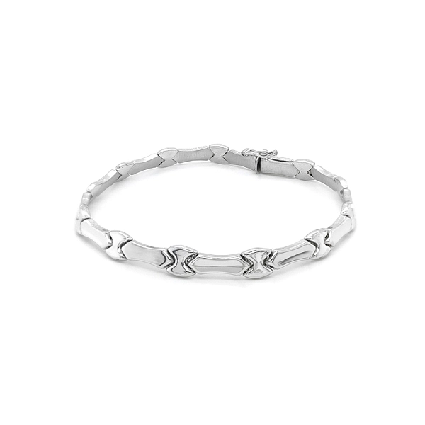 Weißgold-Armband