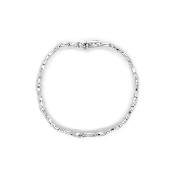 Weißgold-Armband