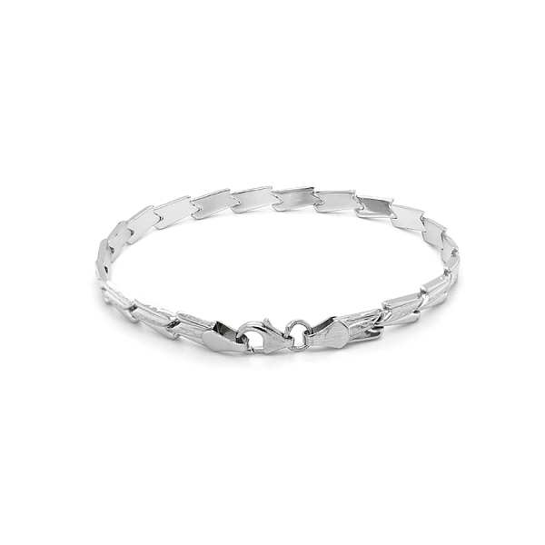 Weißgold-Armband