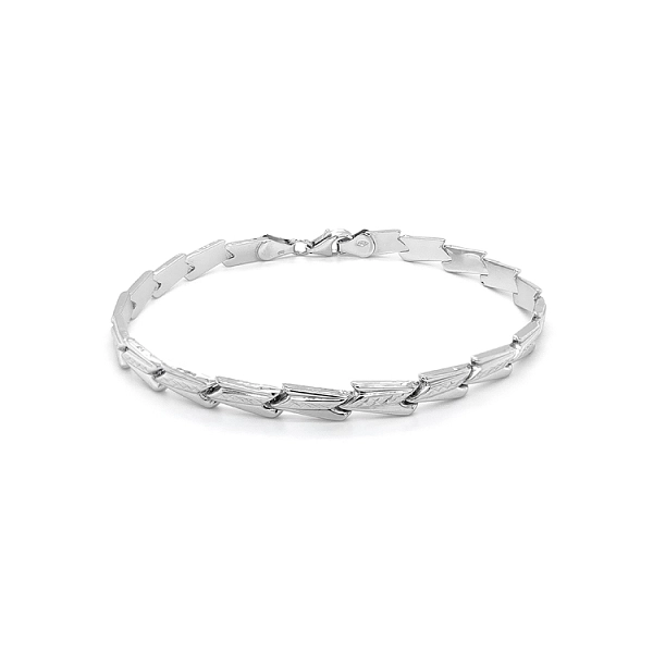 Weißgold-Armband