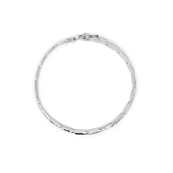 Weißgold-Armband