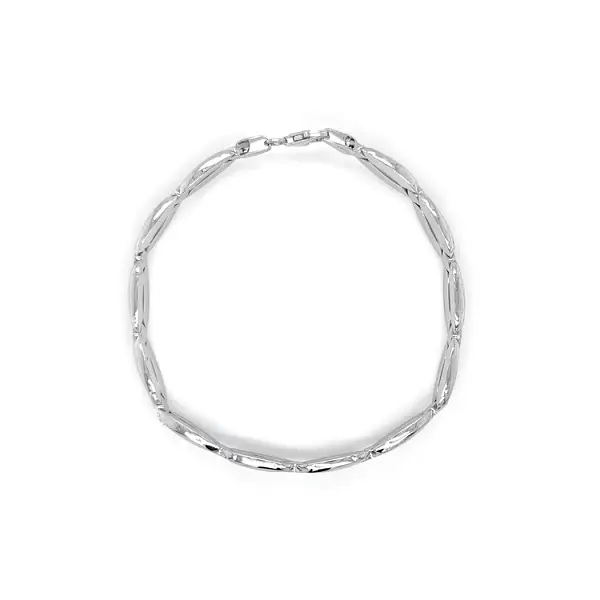 Weißgold-Armband