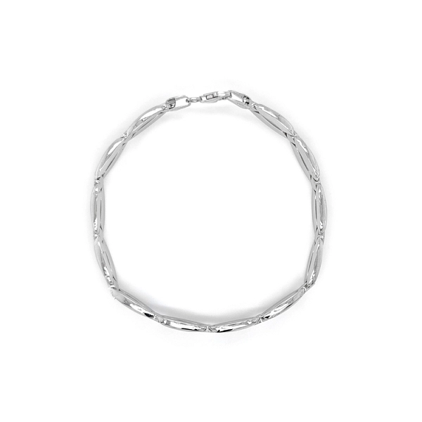 Weißgold-Armband