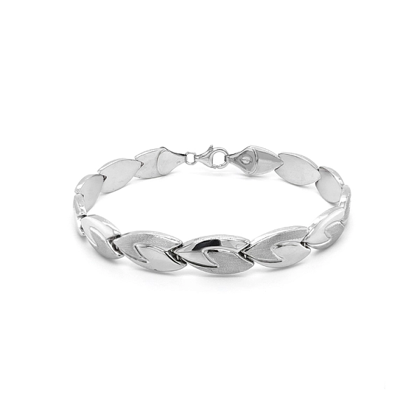 Weißgold-Armband