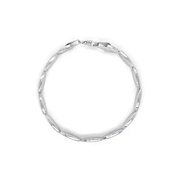 Weißgold-Armband