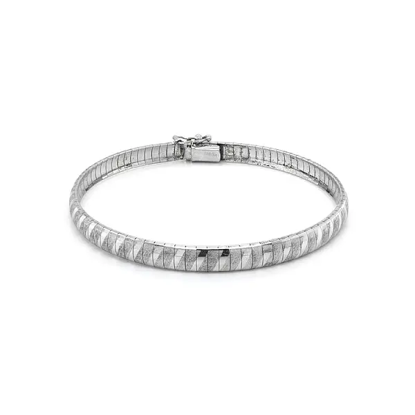 Weißgold-Armband