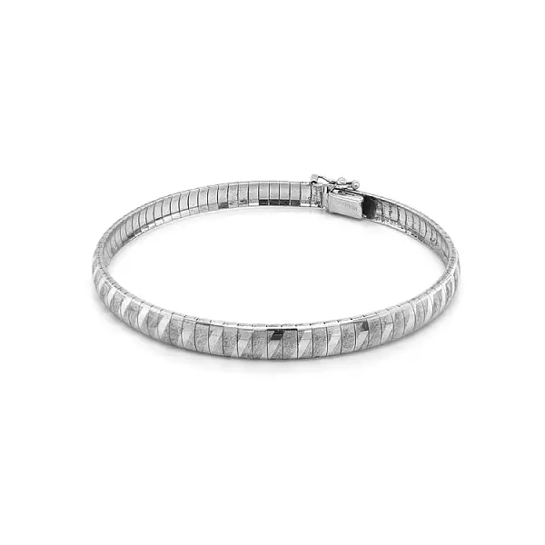 Weißgold-Armband