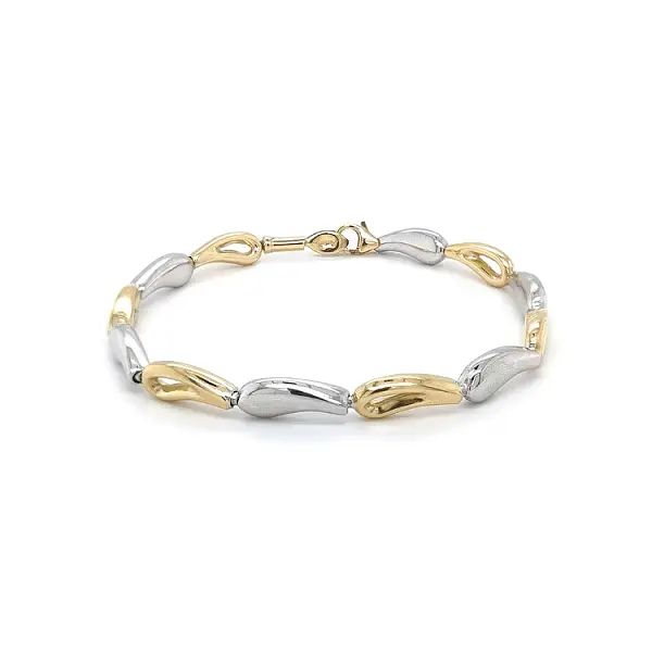 Damenarmband aus Kombinationsgold
