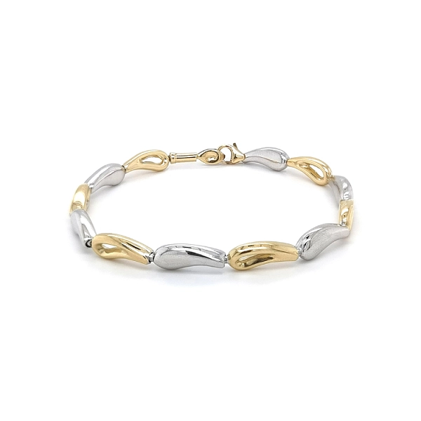 Damenarmband aus Kombinationsgold