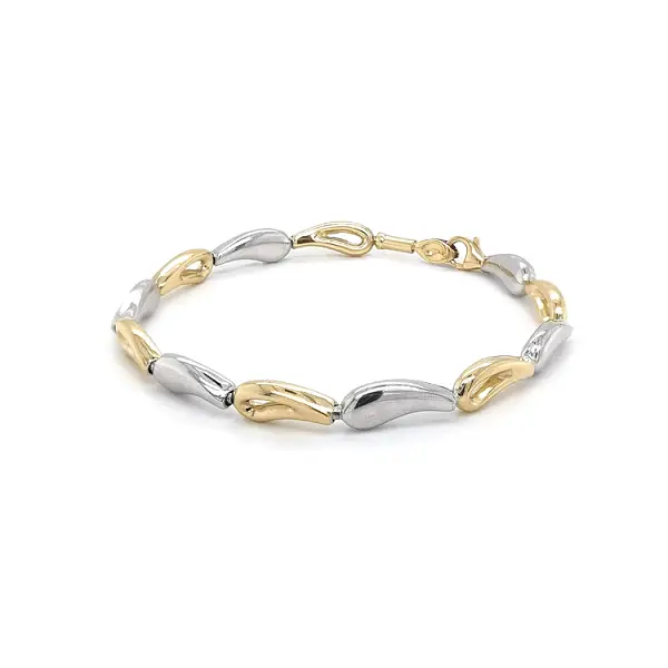 Damenarmband aus Kombinationsgold