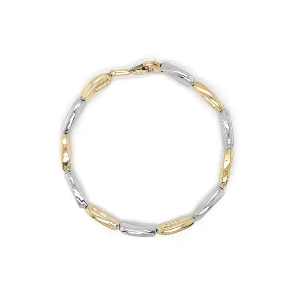 Damenarmband aus Kombinationsgold