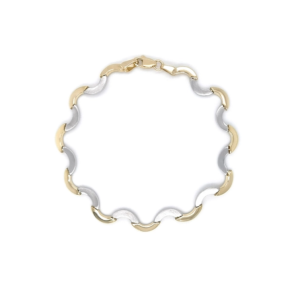 Damenarmband aus Kombinationsgold