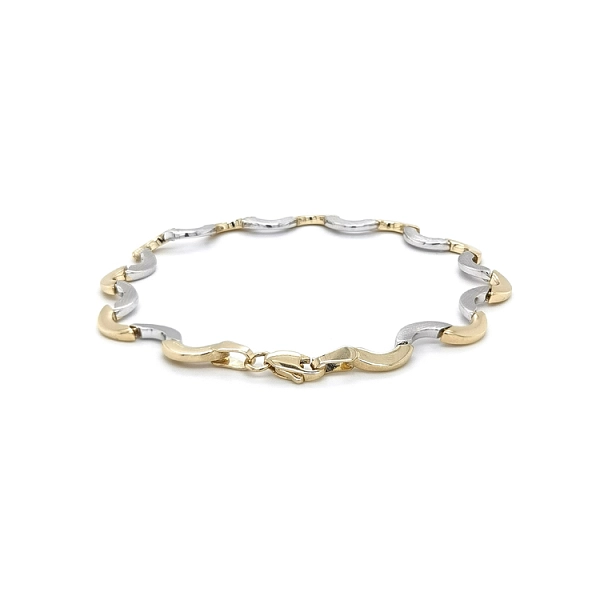 Damenarmband aus Kombinationsgold