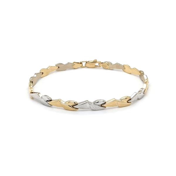 Damenarmband aus Kombinationsgold