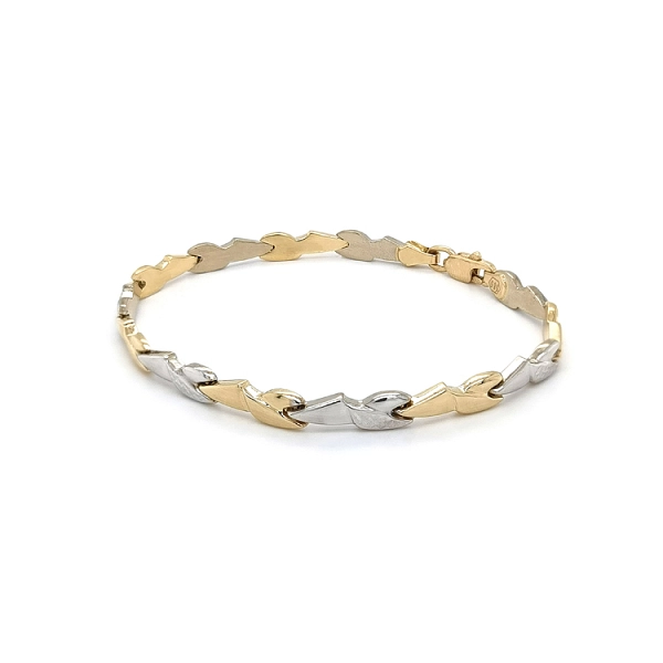 Damenarmband aus Kombinationsgold