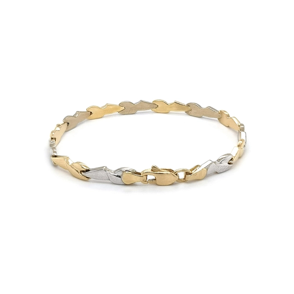Damenarmband aus Kombinationsgold