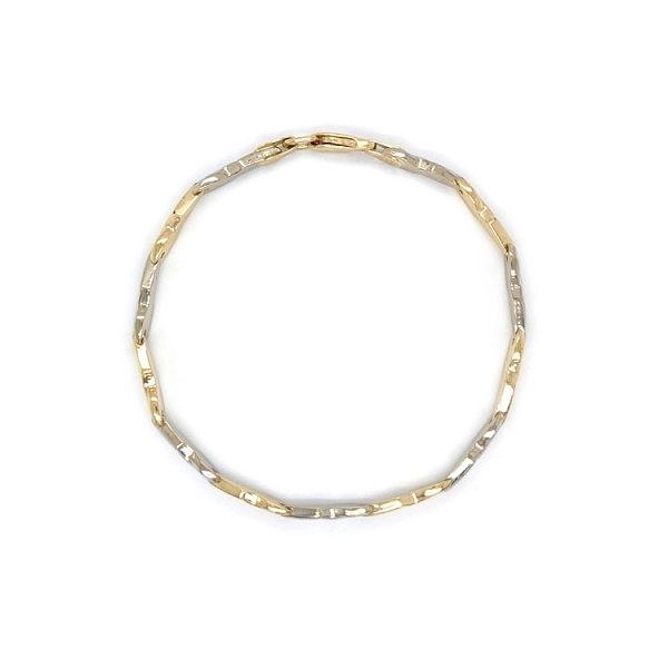 Damenarmband aus Kombinationsgold