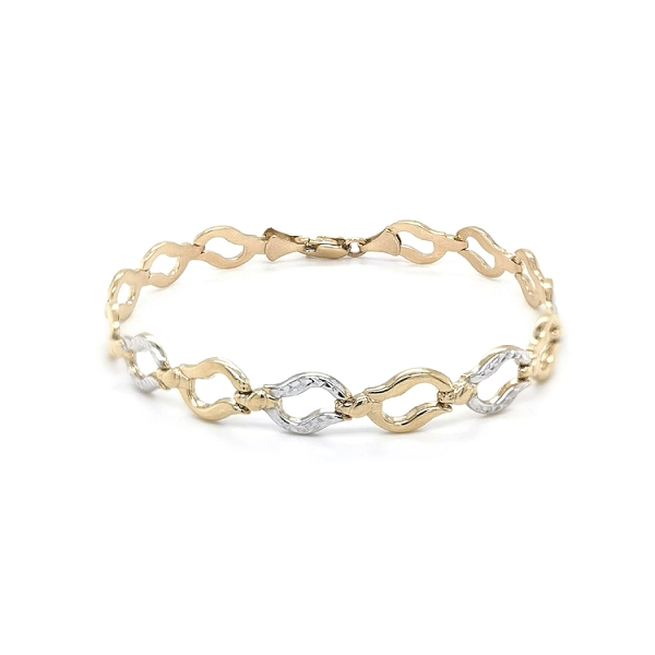 Gold-Kombi-Armband