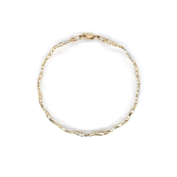 Gold-Kombi-Armband