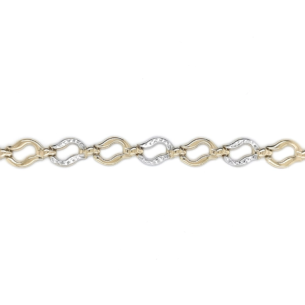 Gold-Kombi-Armband