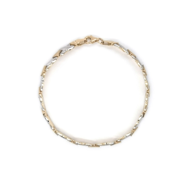 Gold-Kombi-Armband