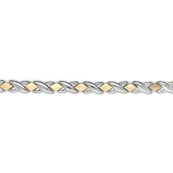 Gold-Kombi-Armband