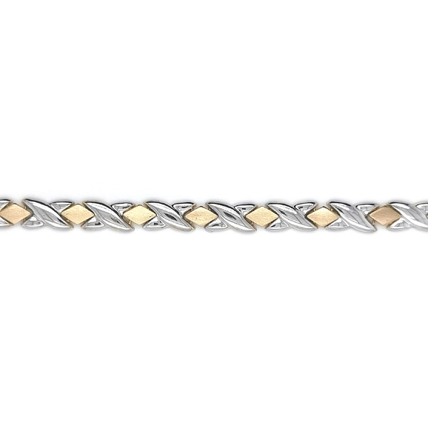 Gold-Kombi-Armband
