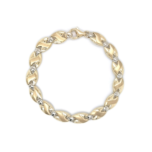 Gold-Kombi-Armband