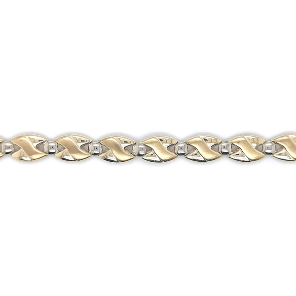 Gold-Kombi-Armband