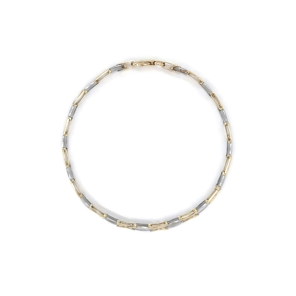 Gold-Kombi-Armband