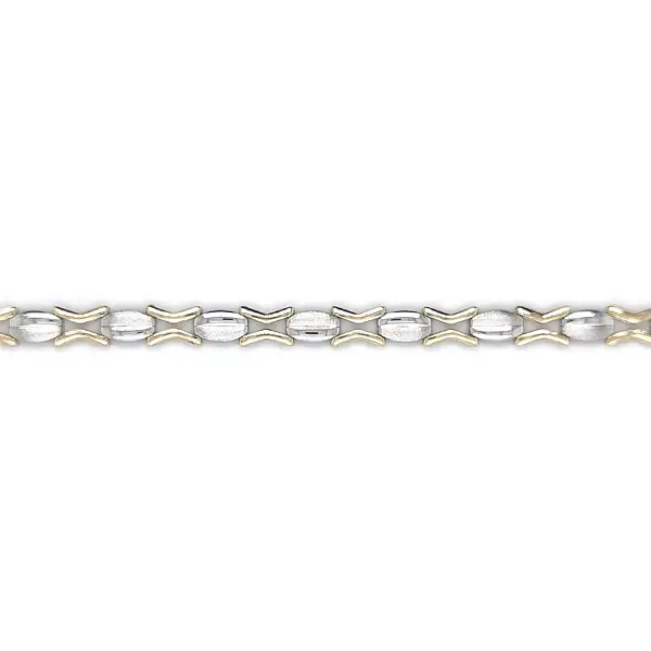 Gold-Kombi-Armband