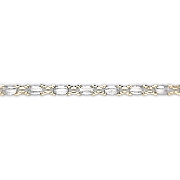Gold-Kombi-Armband
