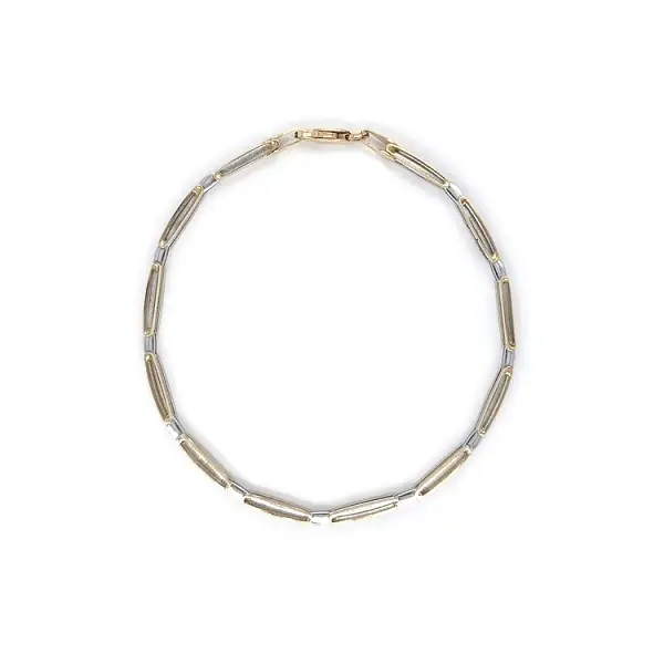 Gold-Kombi-Armband