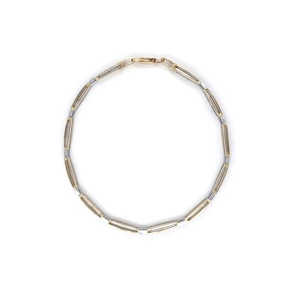 Gold-Kombi-Armband