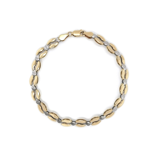 Gold-Kombi-Armband