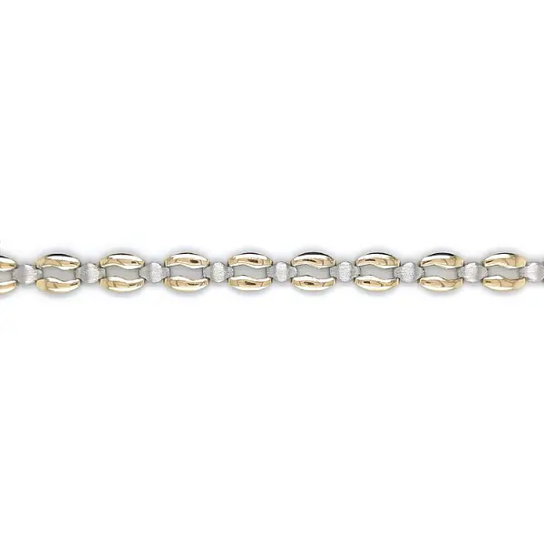 Gold-Kombi-Armband