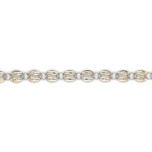 Gold-Kombi-Armband