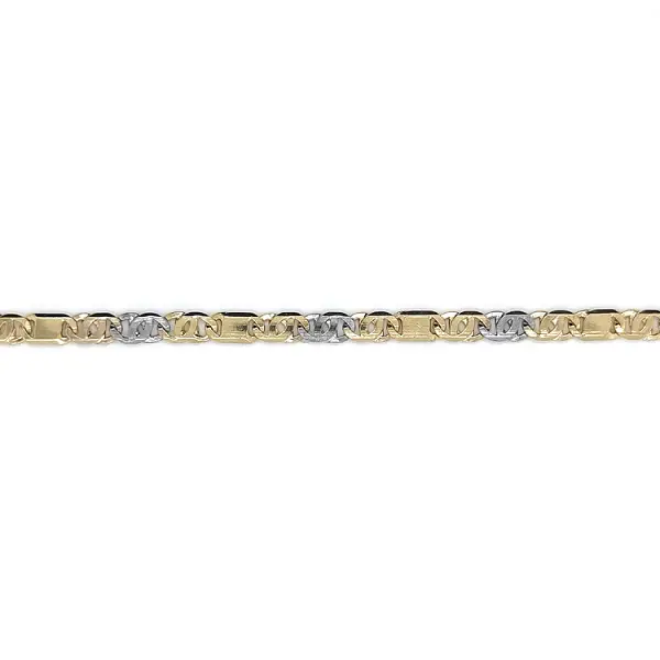 Gold-Kombi-Armband