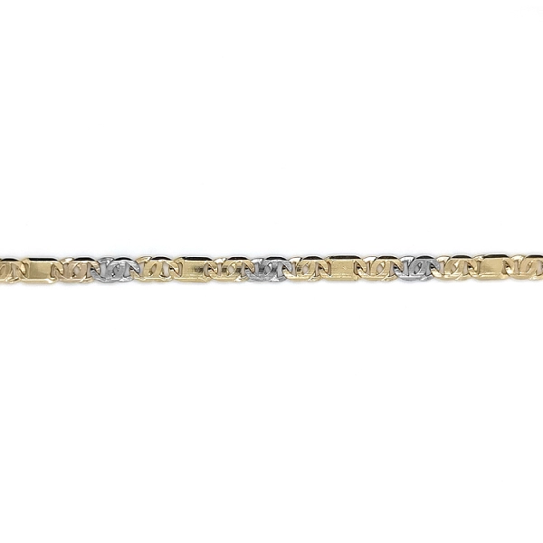 Gold-Kombi-Armband