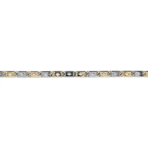 Gold-Kombi-Armband