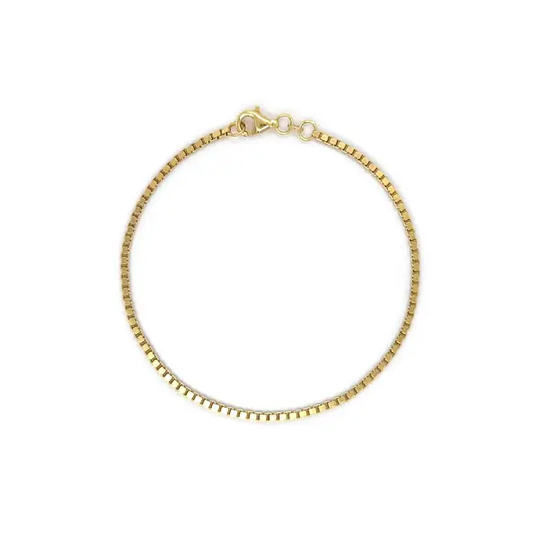 Gold-Würfel-Armband - Würfel