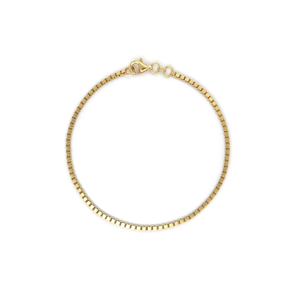 Gold-Würfel-Armband - Würfel