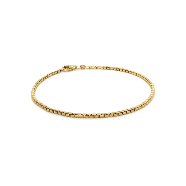 Gold-Würfel-Armband - Würfel