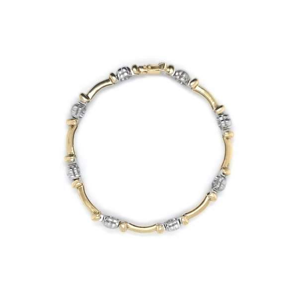 Damenarmband aus Kombinationsgold