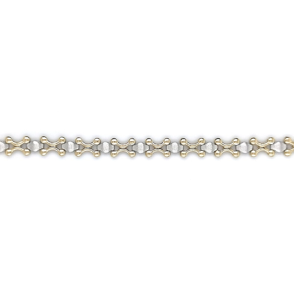 Gold-Kombi-Armband