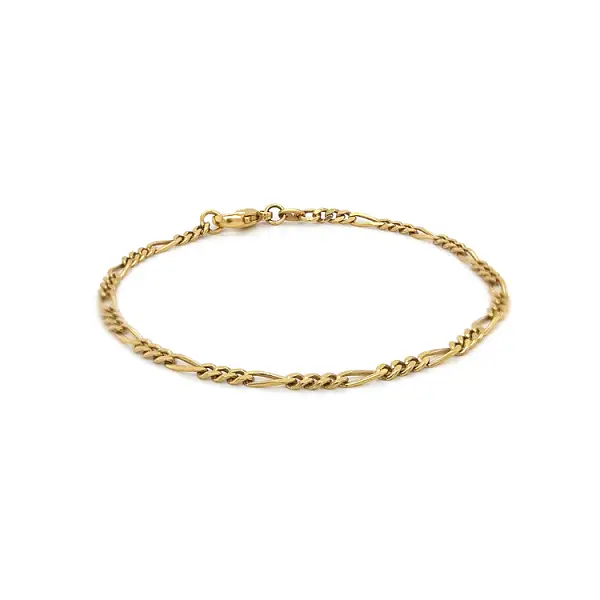 Gold-Figaro-Armband