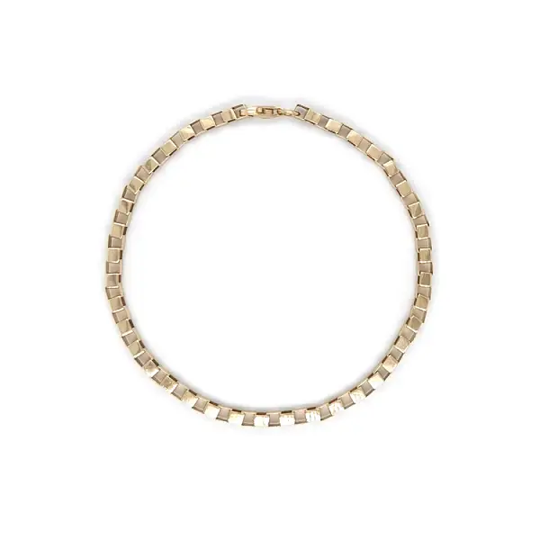 Gold-Würfel-Armband - Würfel