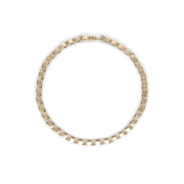 Gold-Würfel-Armband - Würfel
