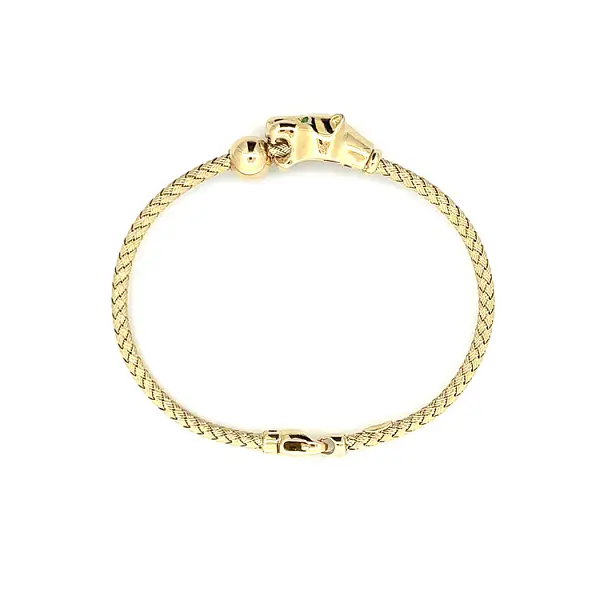 Gold Damenarmband feststehend