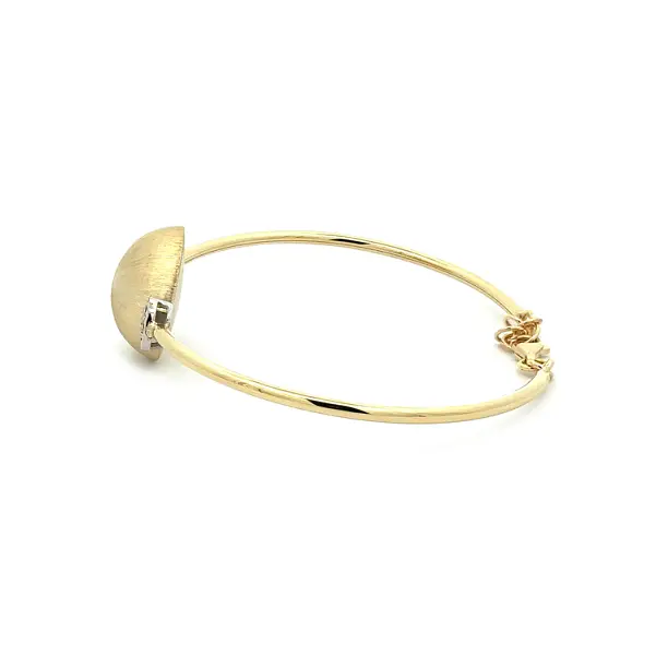 Gold Damenarmband mit Zirkonen